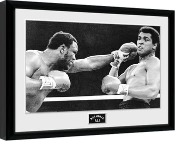 Inramad poster Muhammad Ali - Block
