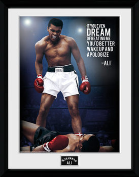Inramad poster Muhammad Ali - Dream