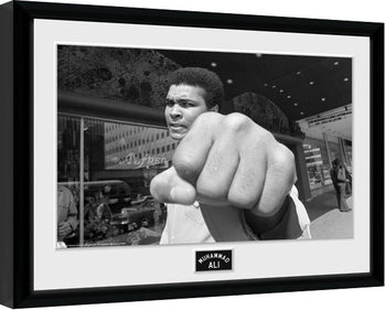 Inramad poster Muhammad Ali - Fist