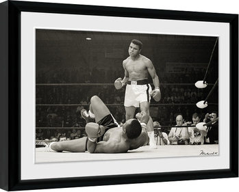 Inramad poster Muhammad Ali - Liston