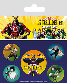 Κονκάρδες πακέτο  My Hero Academia - Characters