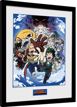 Indrammet plakat My Hero Academia - Season 4 Key Art 2