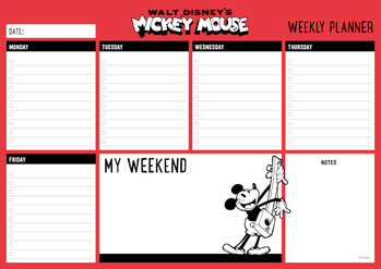 Plánovač Myšák Mickey (Mickey Mouse)
