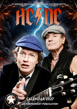 Naptár 2027 AC/DC