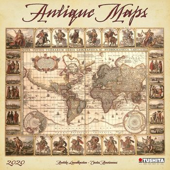 Antique Maps naptár 2020