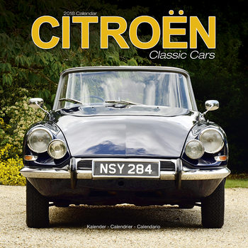 Naptár 2018 Citroen Classic Cars