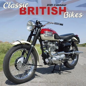 Naptár 2027 Classic British Bikes