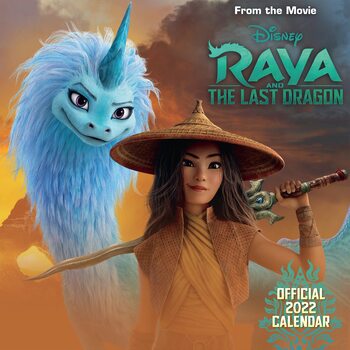 Disney Raya & the Last Dragon naptár 2022