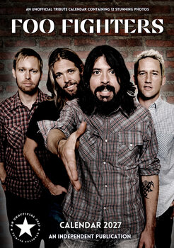 Naptár 2027 Foo Fighter