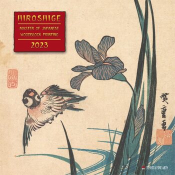 Naptár 2023 Hiroshige - Japanese Woodblock Printing