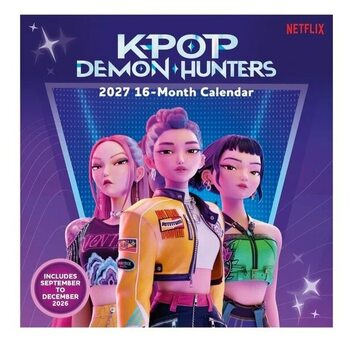 Naptár 2027 KPop Demon Hunters