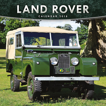 Naptár 2018 Land Rover