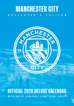 Naptár 2026 Manchester City FC - Deluxe