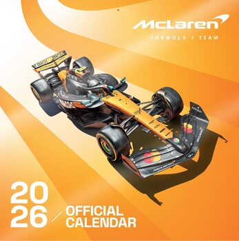 Naptár 2026 McLaren Formula 1 Team