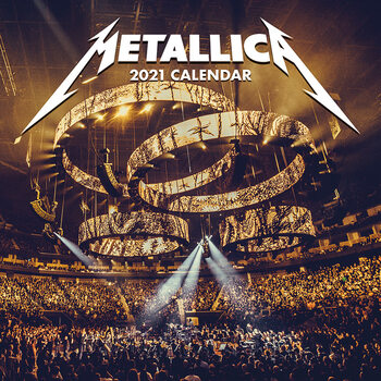 Naptár 2027 Metallica