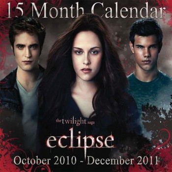 Naptár Official Calendar 2011 - TWILIGHT ECLIPSE