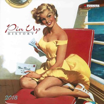 Naptár 2027 Pin Up History