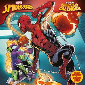 Naptár 2027 Spider-Man - Animated