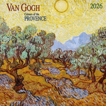 Naptár 2026 Van Gogh - Colours of the Provence