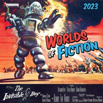Naptár 2023 Worlds of Fiction