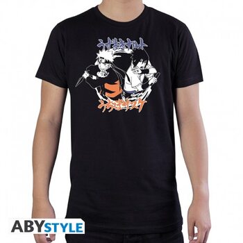 T-shirt Naruto Shippuden - Naruto & Sasuke