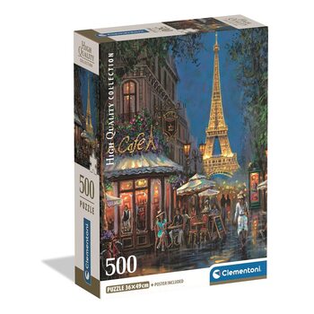 Puzzle Night at the Eiffel Café