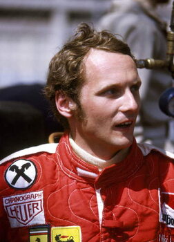 Samolepka Niki Lauda