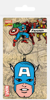 Nøglering Captain America - Face