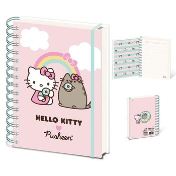 Notatbok Pusheen x Hello Kitty - Treat Time