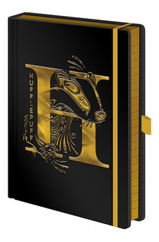 Harry Potter - Hufflepuff Foil Notatbok