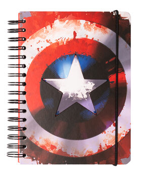Notatnik Marvel - Captain America