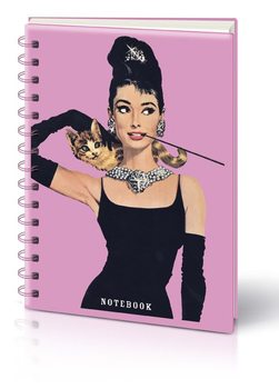 Notebook AUDREY HEPBURN PINK - A5