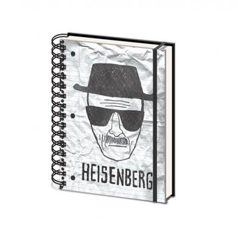 Notebook Breaking Bad - Heisenberg A5