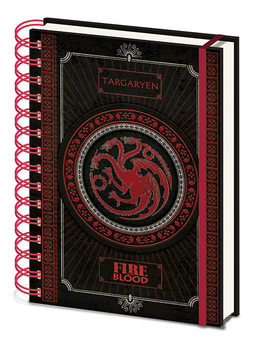 Notebook Game Of Thrones - Targaryen