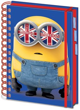 Notebook Minions - British Mod A5 Project Book