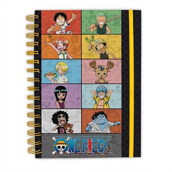 Notebook One Piece - Young Straw Hat Crew