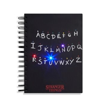 Notebook Stranger Things - Lights