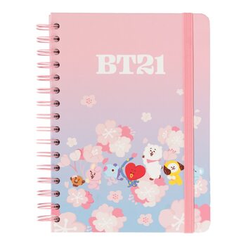 Notesbog BT21 - Cherry Blossom