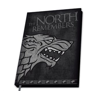 Notesbog Game Of Thrones - Stark