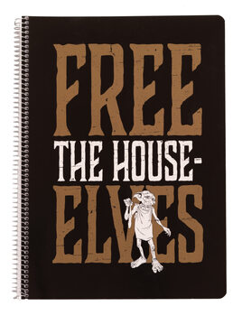 Notesbog Harry Potter - Dobby Free Elf A4