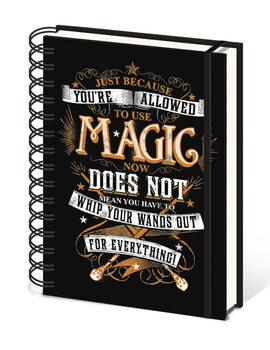 Notesbog Harry Potter - Magic