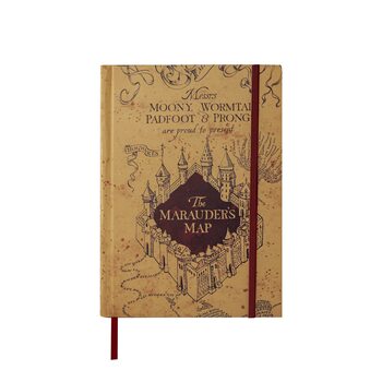 Notesbog Harry Potter - Marauder's Map