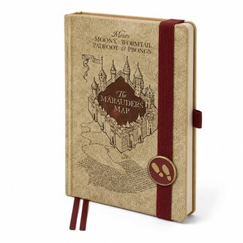 Notesbog Harry Potter  - Marauders Map