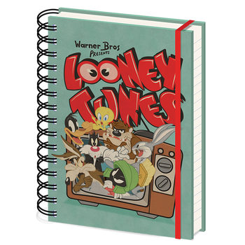 Notitieschrift Looney Tunes - Retro TV