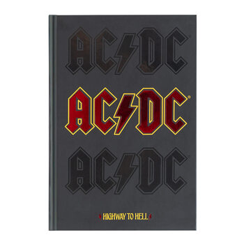 Notizbuch AC/DC - Logo