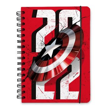 Notizbuch Tagebuch  - Captain America
