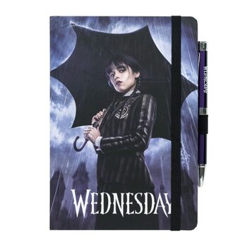 Notizbuch Wednesday - Umbrella