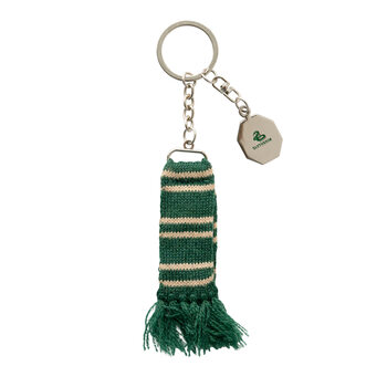Nyckelring Harry Potter - Slytherin Scarf + Badge