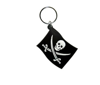 Nyckelring JOLLY ROGER - Flag