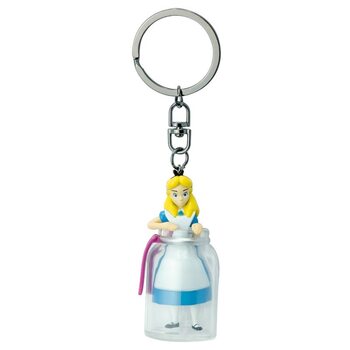 Obesek za ključe Disney - Alice in the Bottle